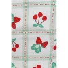 Haut vintage rockabilly cerises et fraises