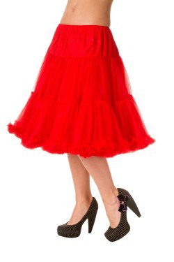Jupon PIN UP rouge Banned