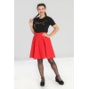 Jupe circle courte rouge Hell bunny