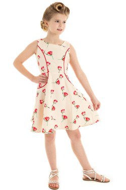Robe vintage enfant rockabilly