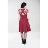Robe écossais rouge