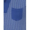 Polo vintage bleu pour homme