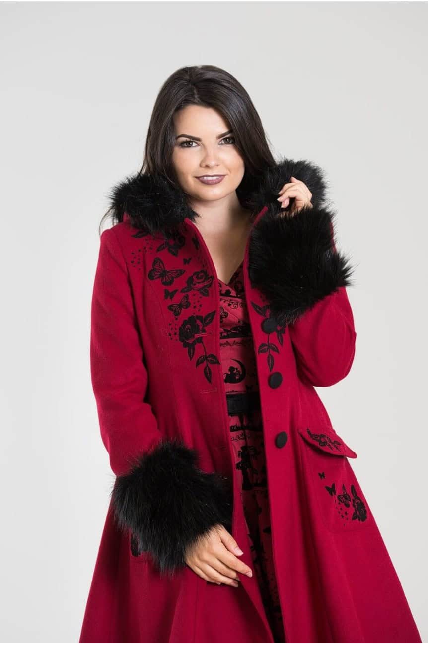 Manteau hell bunny fourrure
