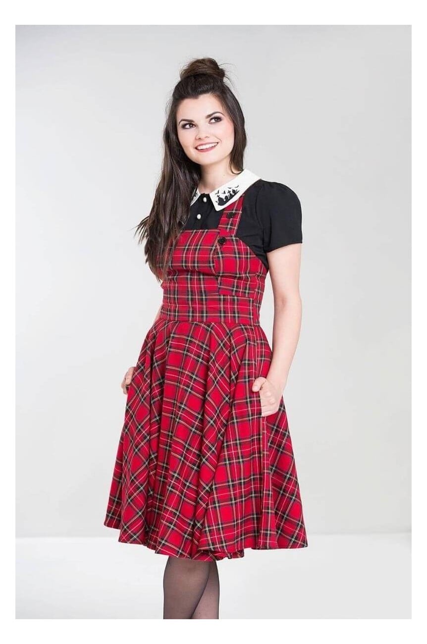 Robe hell bunny tartan