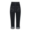 Capris en jean bleu Collectif