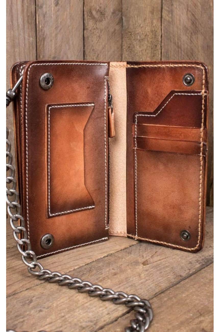 Portefeuille Rumble59 en cuir