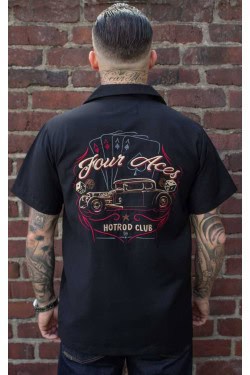 Chemise homme Rumble59 hot rod