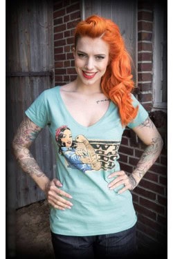 Tee shirt we can do it femme