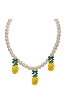Collier vintage ananas