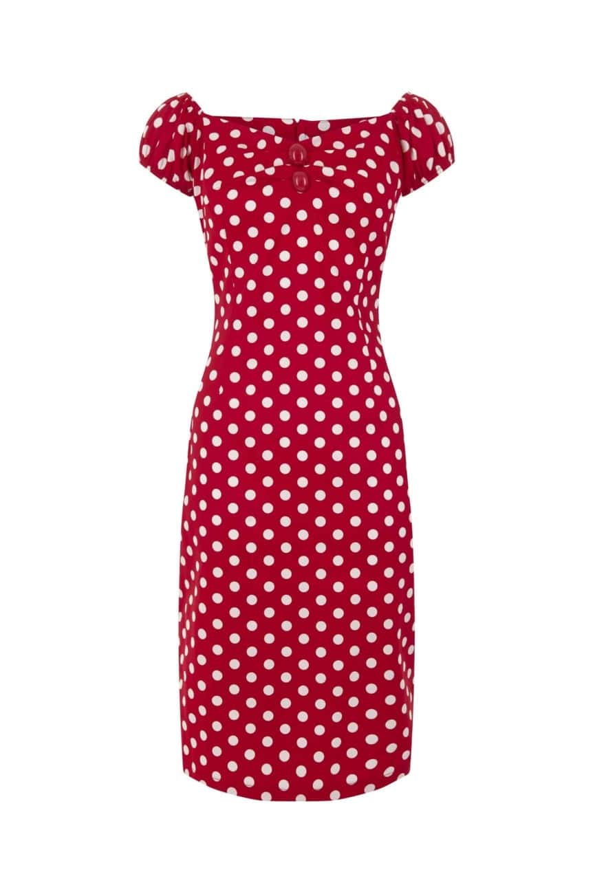 Robe fourreau vintage année 50