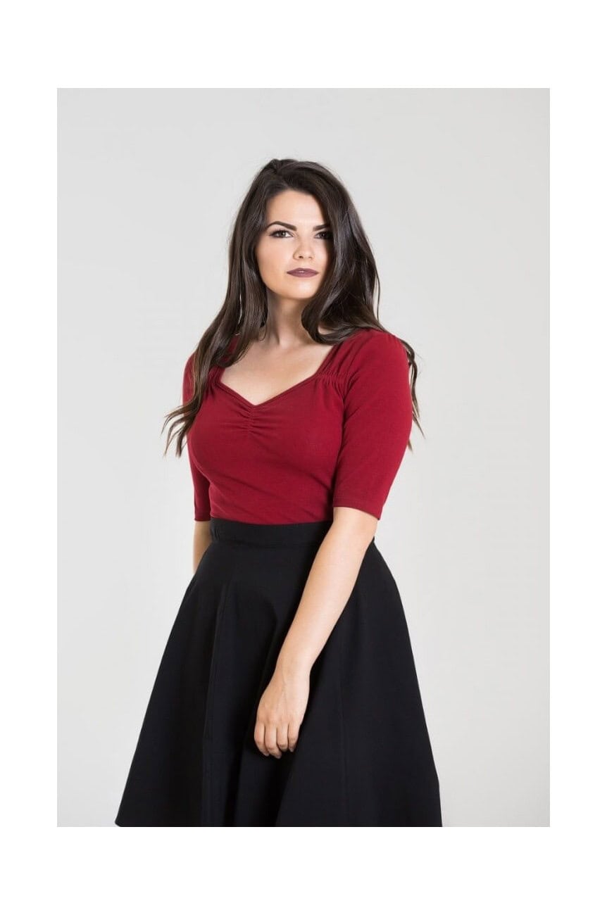 Haut manches 3/4 vintage