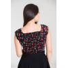 Haut cerises année 50 hell bunny