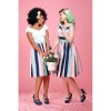 Haut rockabilly blanc collectif