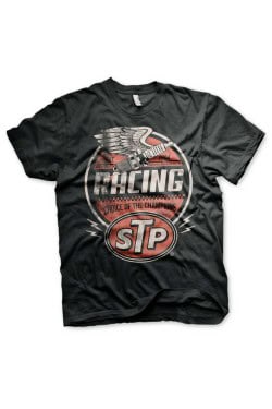 Tee shirt STP racing team noir
