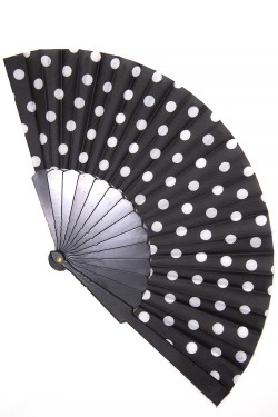 Eventail retro a pois
