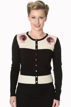 Cardigan inspiré année60