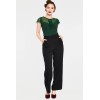 Haut voile vert retro
