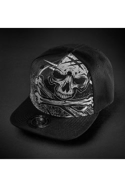 Casquette hyraw blazon gris