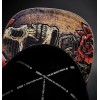 Casquette Hyraw skull and roses