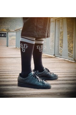 Chaussettes hautes Hyraw noire 666