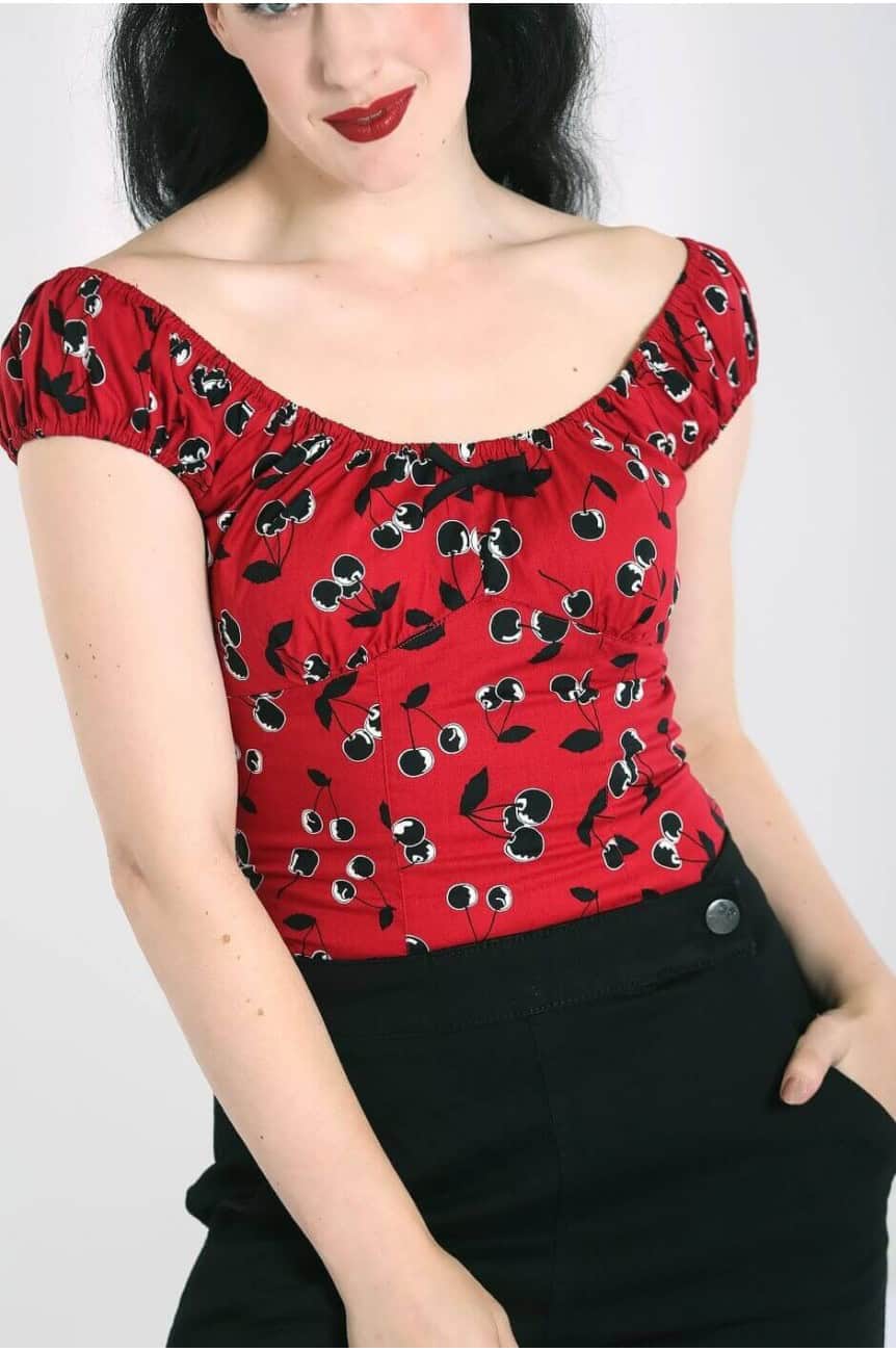 Haut hell bunny rouge
