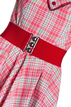 Ceinture élastique rouge