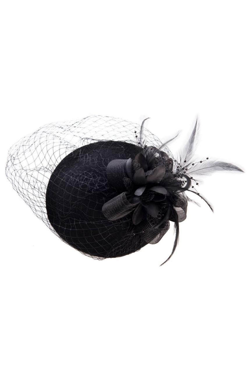 Chapeau Bibi Mariage Chapeaux Bibi Pour Femmes Et Filles - Chapeau De Cocktail Vintage Avec Bibi Fascinator