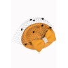 Chapeau vintage moutarde