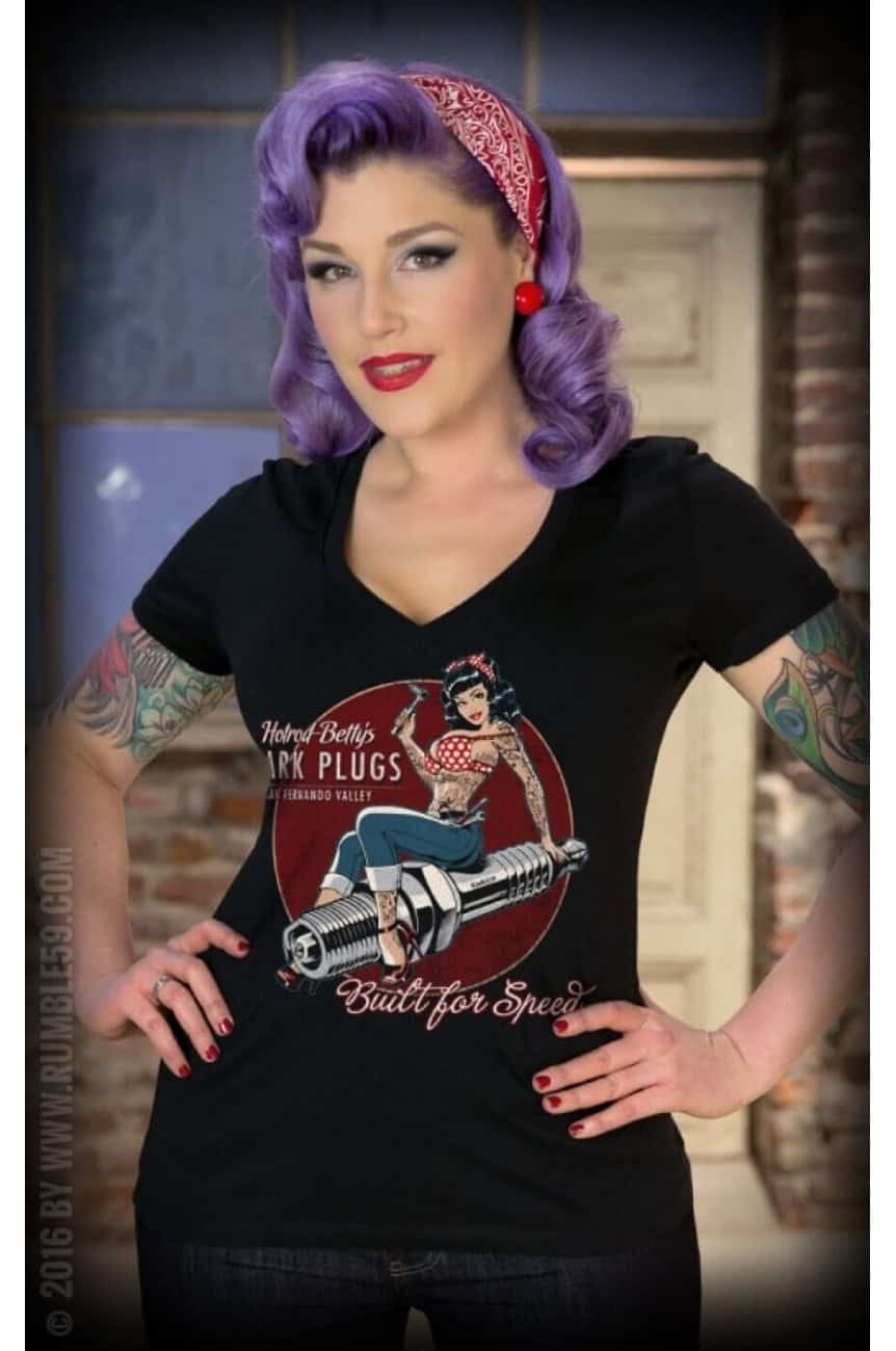 Tee shirt femme Rumble59 spark plug