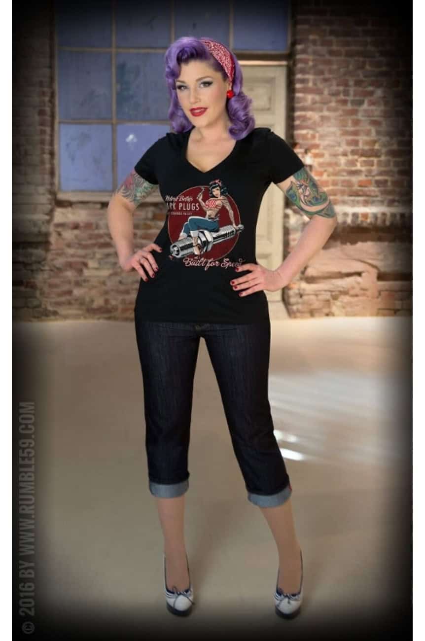 Tee shirt femme Rumble59 spark plug
