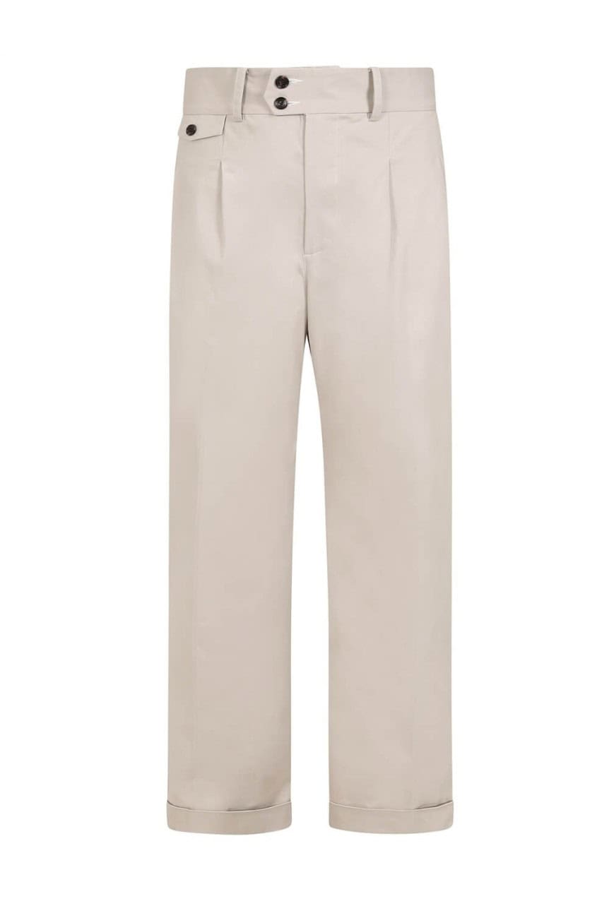 Pantalon Habillé Rockabilly Homme – Années 50 – Bleu Ciel – Taille 30