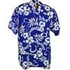 Chemise hawaïenne garçon bleue