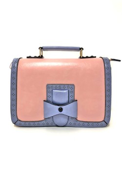 Sac à main rétro rose