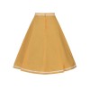 jupe retro swing orange Collectif clothing