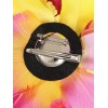 Barrette fleur tropicale grand modèle