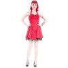 Robe courte à pois