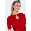 Top vintage manches courtes