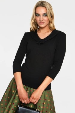 Top vintage manches 3/4
