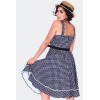 Robe vichy noir Vixen