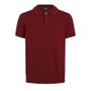 Polo tricot bordeaux