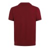 Polo tricot bordeaux
