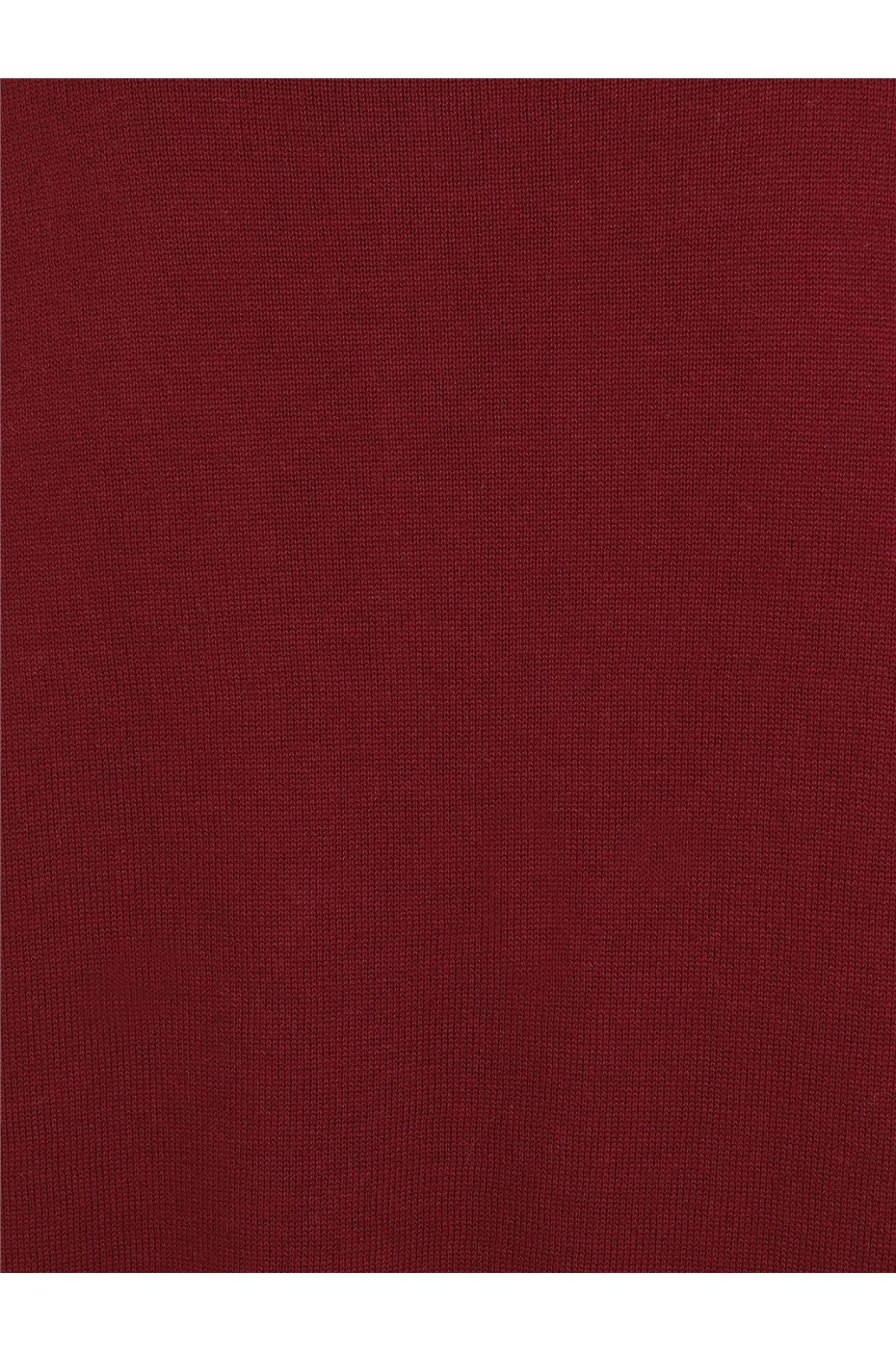 Polo tricot bordeaux