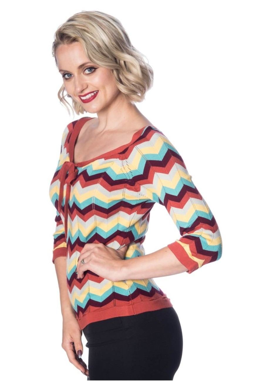 Pull femme Banned rétro