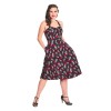 Robe imprimé rockabilly