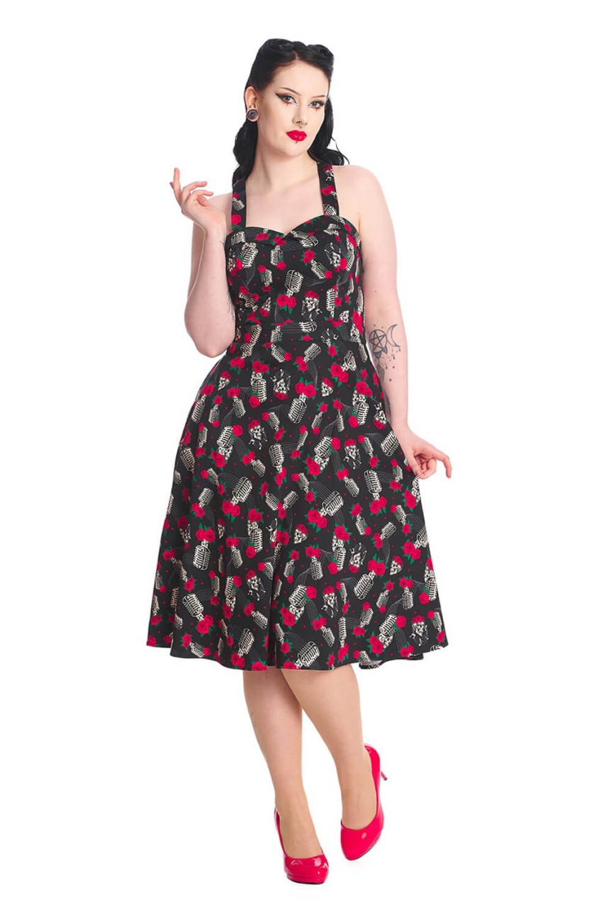 Robe corolle rock'n roll 