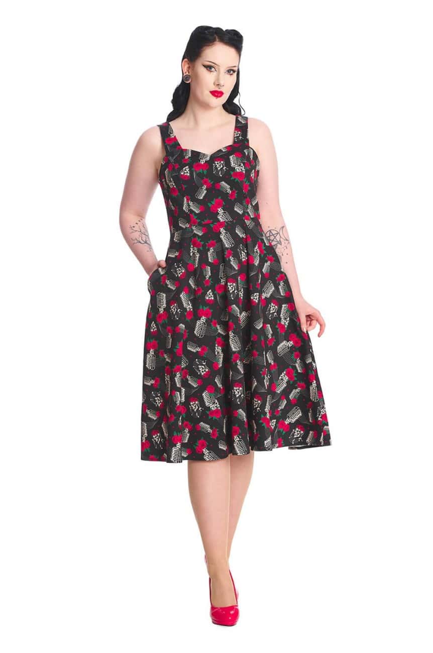 Robe corolle rock'n roll