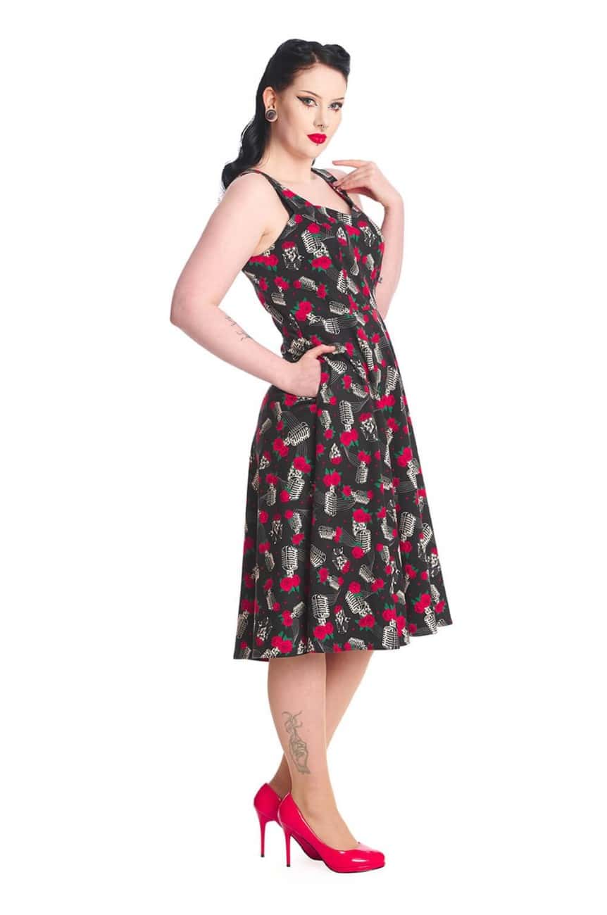 Robe corolle rock'n roll