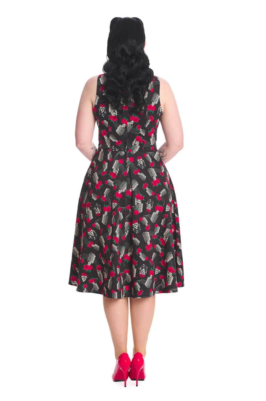 Robe corolle rock'n roll