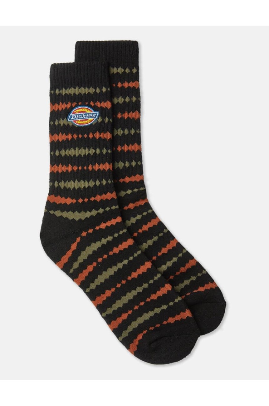 Chaussettes noires rayées Dickies