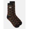 Chaussettes noires rayées Dickies